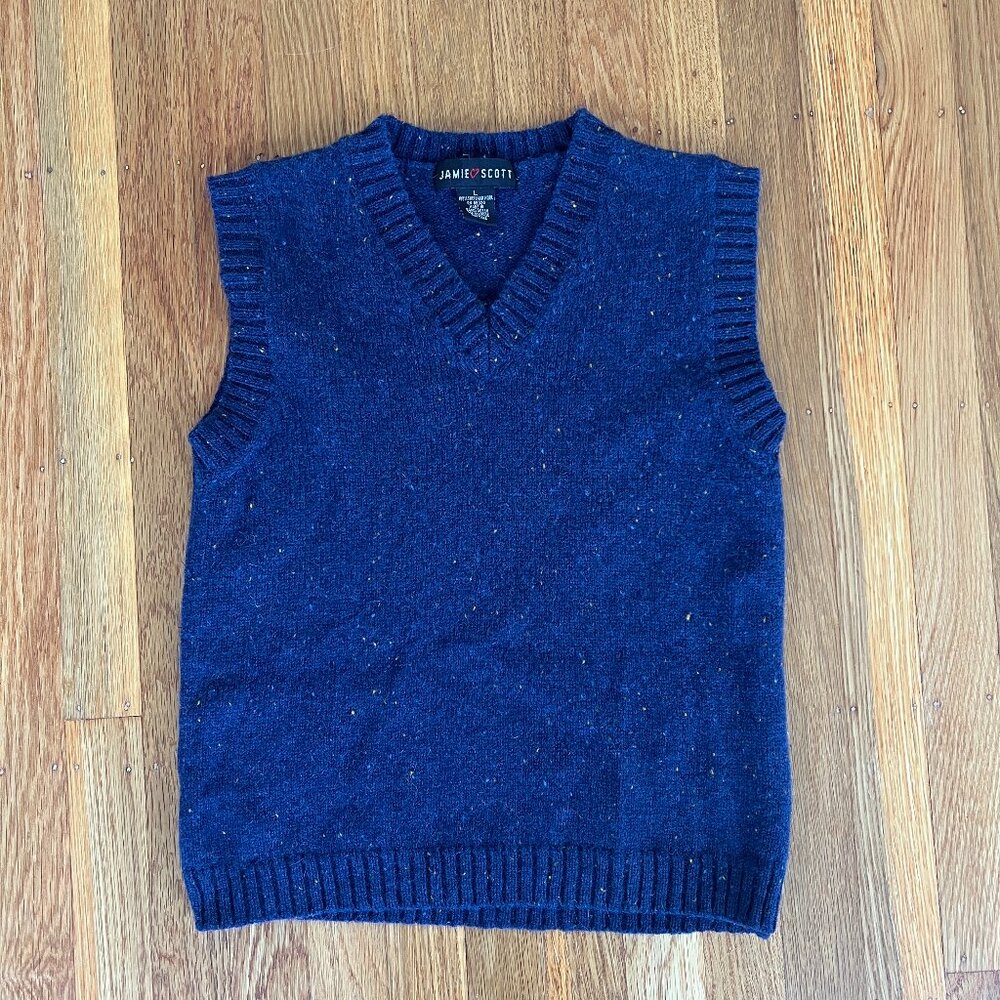 Vintage Wool Sweater Vest